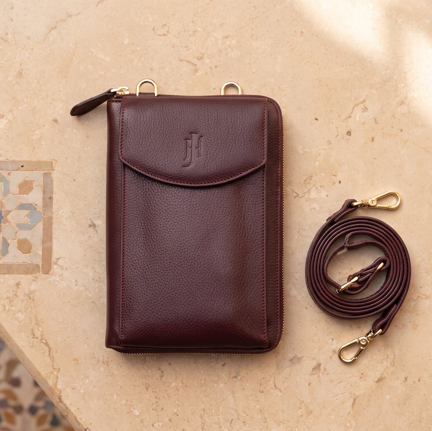 YAQOUT - Mini Sac Bandoulière en Cuir